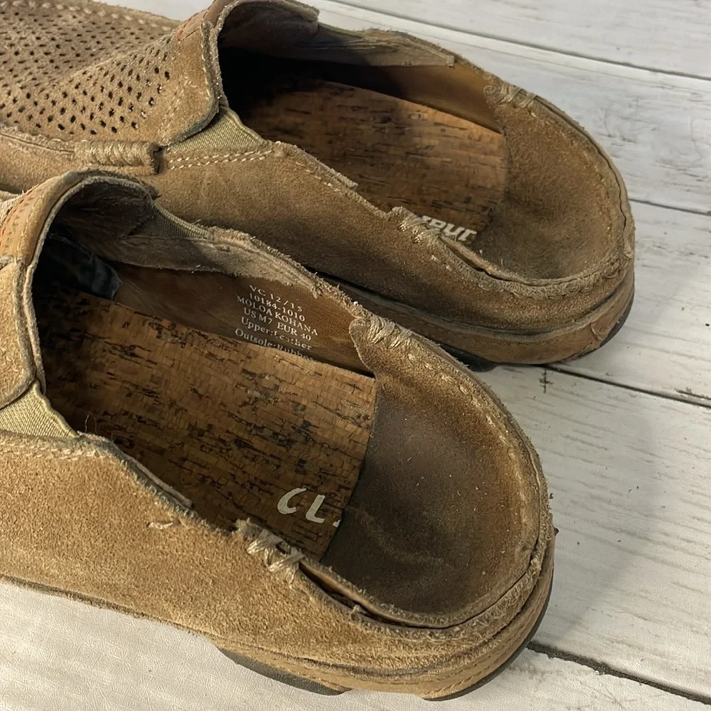 Unisex Olukai Moloa Kohana Drop-in Heel Loafer